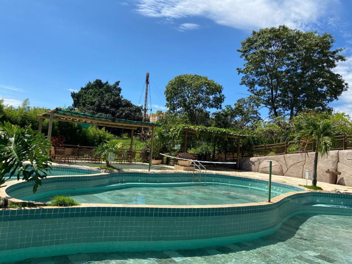 Apartamento Thermas Do Bosque Калдас-Новас Екстер'єр фото